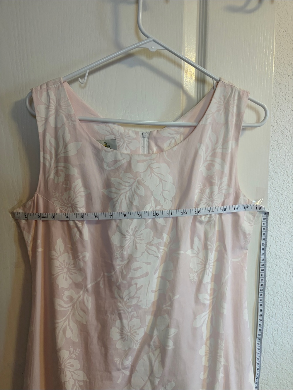 Sleeveless Pink Floral High-Low Dress - Picture 4 of 6